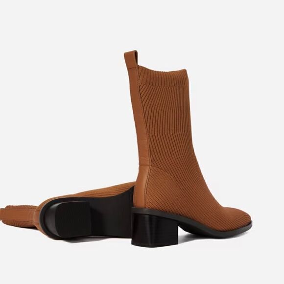 Everlane The High-Ankle Glove Boot in ReKnit Size 11 - Picture 9 of 16